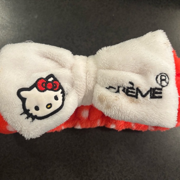Fuzzy get ready crème hello kitty headband - Picture 2 of 2